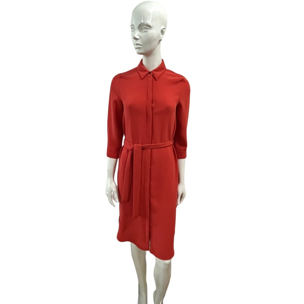 Iris and Ink Shirt Dress with Tie Belt